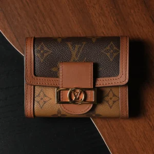 LV dauphine compact wallet